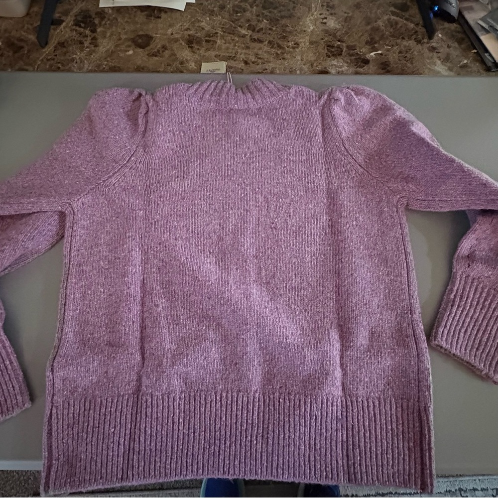 Faherty Boone wool alpaca sweater new sz med - Picture 4 of 7